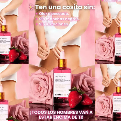 Elimina manchas con Truly Aceite Intimo Beauty Post Afeitado 😍