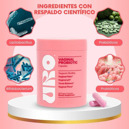URO PROBIÓTICO: Recupera tu equilibrio íntimo y vuelve a sentirte segura 💖