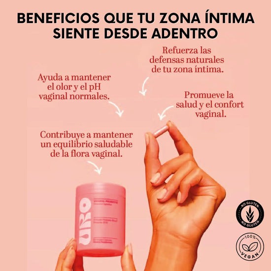 URO PROBIÓTICO: Recupera tu equilibrio íntimo y vuelve a sentirte segura 💖